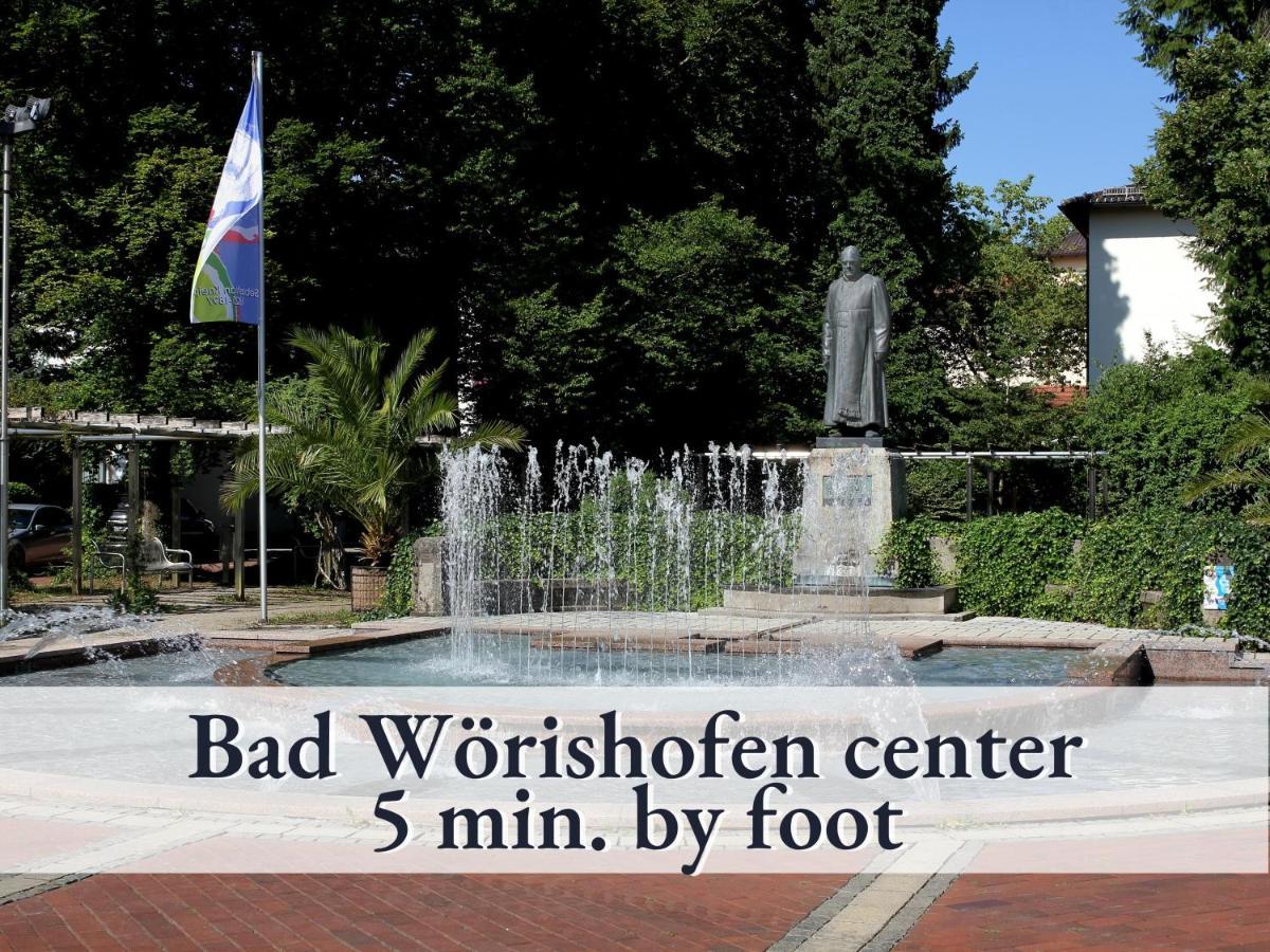 Sehr Gemuetliche Ferienwohnung In Bester Lage Mit Grossem Sonnenbalkon L Innenstadtnaehe L 1 Minute Zum Bahnhof L Kueche L Tv L Free-Wlan L Willkommen Im Hallo!-Apartment 8 Bad Wörishofen Esterno foto