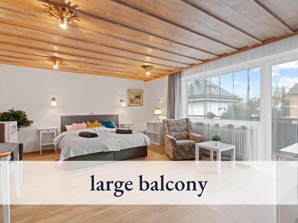 Sehr Gemuetliche Ferienwohnung In Bester Lage Mit Grossem Sonnenbalkon L Innenstadtnaehe L 1 Minute Zum Bahnhof L Kueche L Tv L Free-Wlan L Willkommen Im Hallo!-Apartment 8 Bad Wörishofen Esterno foto